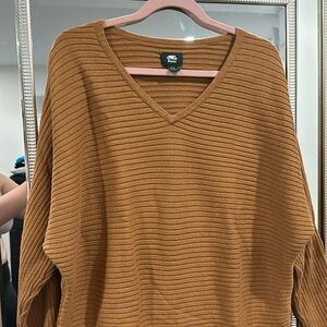 Roots soft slouchy knit sweater, medium womens perfect for fall